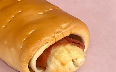 Pan de jamón recién horneado